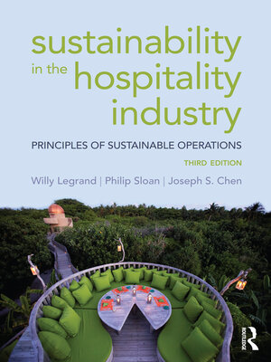 cover image of Sustainability in the Hospitality Industry
